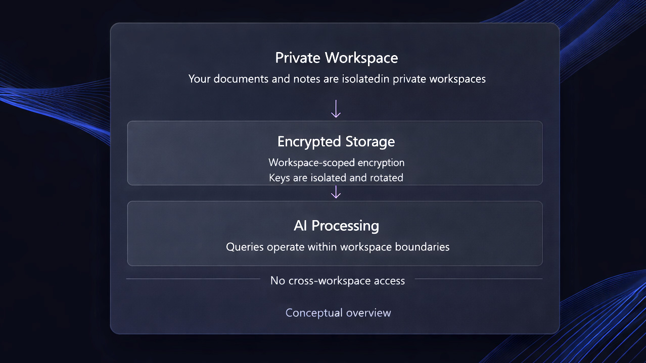Security built in, not bolted on.
